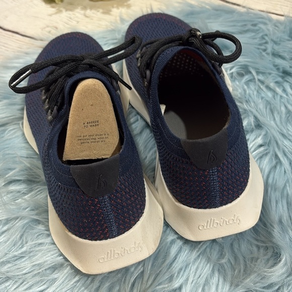 Allbirds Navy Mens Tree Dasher Running Sneakers main image 10